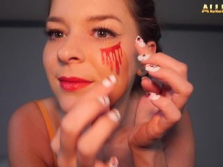 VLOG HALLOWEEN - Je fais un cosplay D'HALLOWEEN SEXY + Peinture FLUO sur mon corps