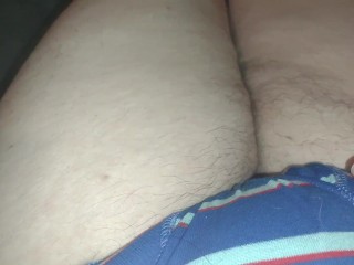 Jerking Off Step Daddy (Request) With My Thighs And Letting Him Get In My Boxers