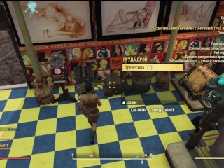 SEXY Fallout 76 BIG SEXY ASS GIRL Fallout 76