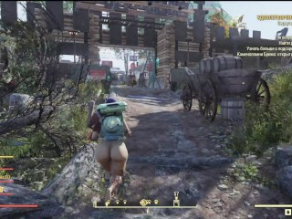 SEXY Fallout 76 BIG SEXY ASS GIRL