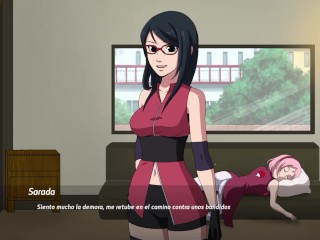 FOLLANDO SALVAJEMENTE A LA DESPREVENIDA SAKURA - SARADA RISING - CAP 5