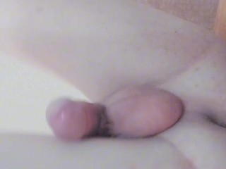 Video Call With My Fan From Social Media Having Fun Striptease Masturbating For Him On Camera Withou