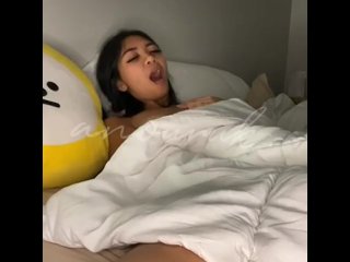 petite cambodian masturbating under the covers until she gets too hot