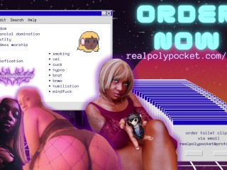 Order A Custom From Your Ebony FemDom Goddess! JOI SPH CEI CBT Chastity Cuck FTT Slave BNWO Bimbo