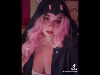 Chiaki Nanami Lewd Cosplay Tiktoks