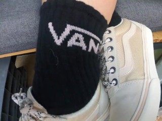 MissAtri´s showing their Vans soles