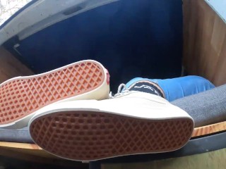 MissAtri´s showing their Vans soles