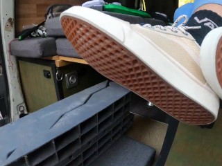 MissAtri´s showing their Vans soles