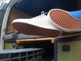 MissAtri´s showing their Vans soles