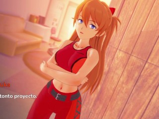 ENTRANDO EN LA HABITACION DE LA PROVOCATIVA ASUKA - MY HENTAI FANTASY - CAP 25