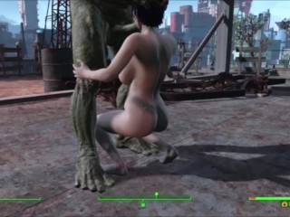 To Big to Deepthroat Hard Rough Angrily Fucked Instead|Fallout 4 3D Animated Sex Mod