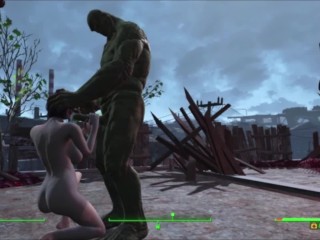 To Big to Deepthroat Hard Rough Angrily Fucked Instead|Fallout 4 3D Animated Sex Mod