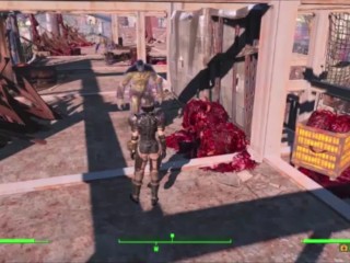 Amazon Jumps on Big Dick Mutant Then Multiple Orgasm Fast Rough Hard|Fallout 4 Sex Mods