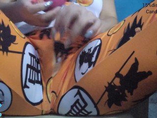 multi-orgasm with pink CANDYHUB clitoris sucker