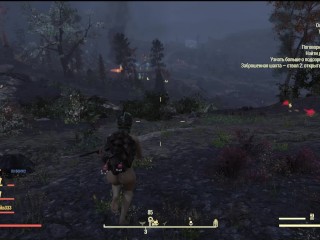 FALLOUT 76_SEXY Fallout 76 BIG SEXY ASS GIRL Fallout 76