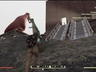 FALLOUT 76_SEXY Fallout 76 BIG SEXY ASS GIRL Fallout 76