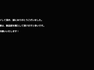 【むち無知J〇お嬢様のエッチな健康診断 実況(体験版)】お触りエロゲー。分娩台に乗せられ爆乳おっぱいを揉みまくられてしまい・・(モーションアニメ同人エロゲー animation hentai game