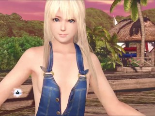 Dead or Alive Xtreme Venus Vacation Marie Rose Moo Moo Denim Outfit Mod Fanservice Appreciation