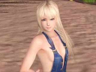 Dead or Alive Xtreme Venus Vacation Marie Rose Moo Moo Denim Outfit Mod Fanservice Appreciation