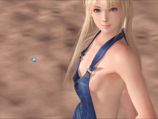 Dead or Alive Xtreme Venus Vacation Marie Rose Moo Moo Denim Outfit Mod Fanservice Appreciation