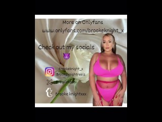 BIG TITS STRIPPING BROOKE KNIGHT ONLYFANS LEAKED | naked tiktoks