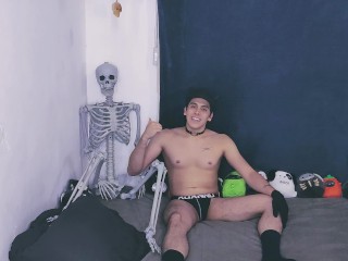 Anal a Esqueleto de Halloween (saludos a Calacas Chidas)