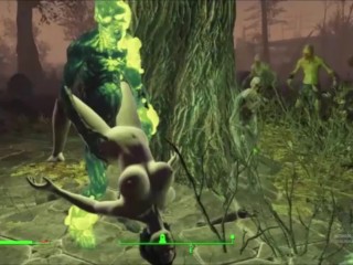 Night of the Orgasmic DEAD Zombies Gangbang Porn Star|Fallout 4 Sex Mod Animation