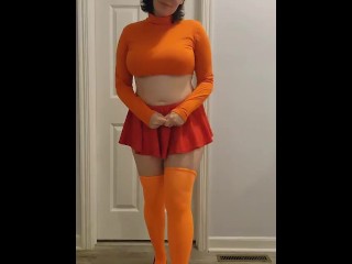 A few short Velma cosplay videos for Halloween