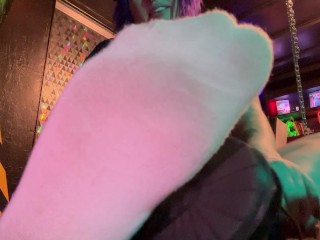 White socks is a vibe 😵‍💫