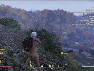 FALLOUT 76_SEXY Fallout 76 BIG SEXY ASS GIRL Fallout 76