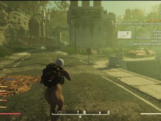 FALLOUT 76_SEXY Fallout 76 BIG SEXY ASS GIRL Fallout 76
