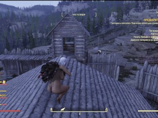 FALLOUT 76_SEXY Fallout 76 BIG SEXY ASS GIRL Fallout 76