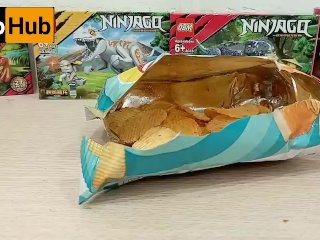 POV: I'm eating cheese chips before unboxing new Lego minifigures
