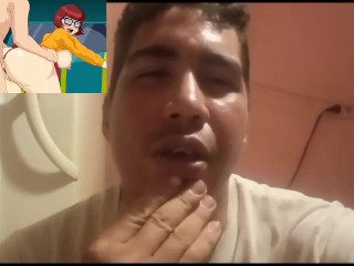 Velma big ass and huge tits cum inside - Scooby Doo Hentai (reaction)