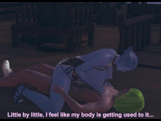 Samara From MASS EFFECT WAS FUCKED[HONEY SELECT 2 LIBIDO]