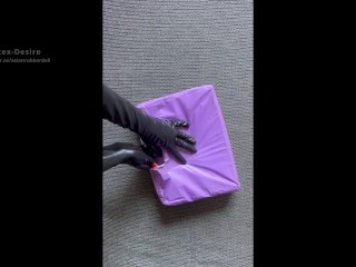 Unpacking the pussy mask from Dreammaskstudio