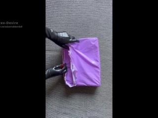 Unpacking the pussy mask from Dreammaskstudio