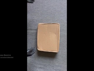 Unpacking the pussy mask from Dreammaskstudio