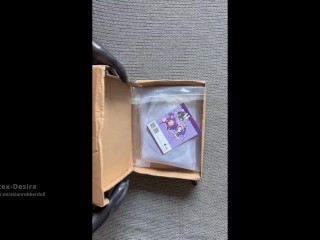 Unpacking the pussy mask from Dreammaskstudio