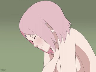 Sakura Sasuke sex Naruto Kunoichi Trainer Hentai Anime Cartoon tits pussy cowgirl creampie Mitsuri