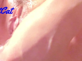 ガラスディルドで アナルオナニー潮吹き♥ アナルの快感で潮吹きしてから、ず～っとダラ潮