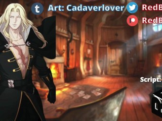 You Invite Alucard Over And He Drinks You (Cum Drinking/Romantic Fuck)