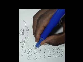 SEXY Maths Trick to share with your Teacher, Bestie and Step mom