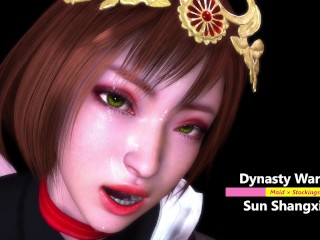 Dynasty Warriors - Sun Shangxiang × Maid × Stockings - Lite Version