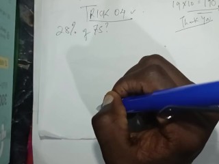 Banging my sexy maths teacher with this trick