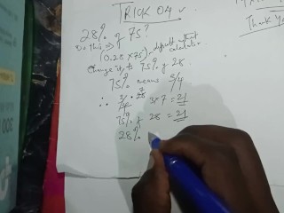 Banging my sexy maths teacher with this trick