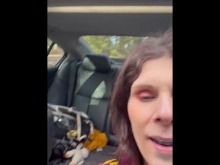 Nakedness & Touching Self In Car Plus Announcement (Still On Reddit For Now)