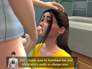 Horny Teen Enjoys his Free Use Stepmother - Part 2 - DDSims