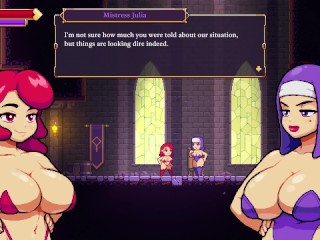 Scarlet Maiden Pixel 2D prno game part 1