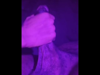 Sensually Stroking a Huge Thick Black Dick - Daddy Dame